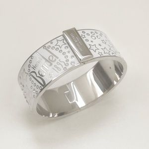 Henri Bendel Star Enamel Logo Bangle